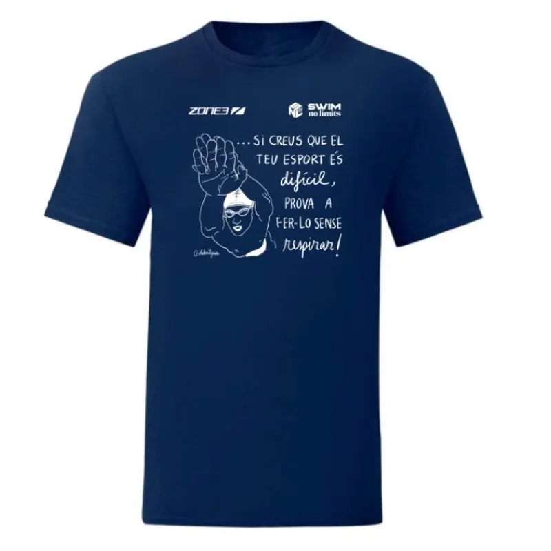 Camiseta "Si creus que el teu esport es difícil" (Mujer)