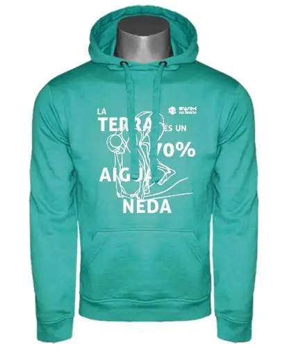 Sudadera unisex (70% aigua)